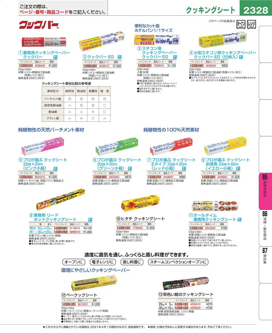 厨房消耗品 ページ2328