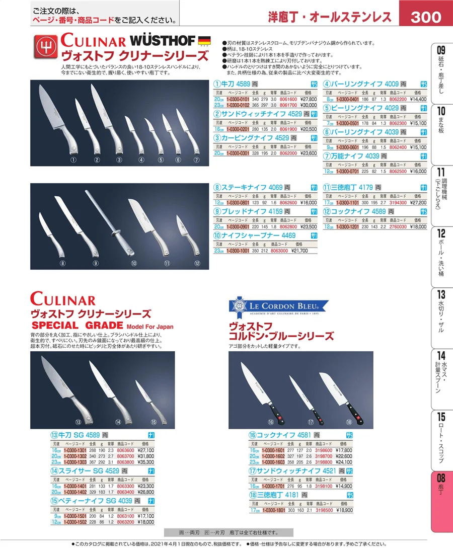 庖丁 ページ300