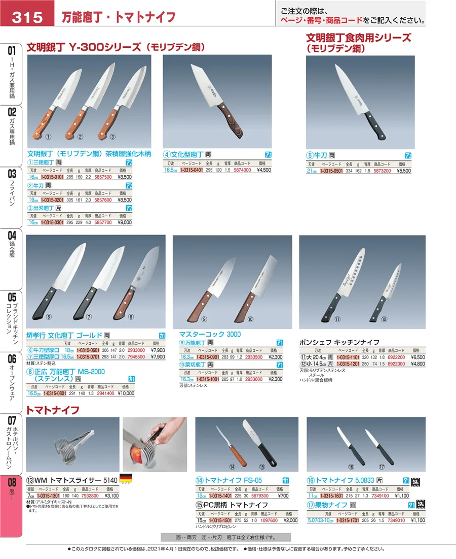 庖丁 ページ315