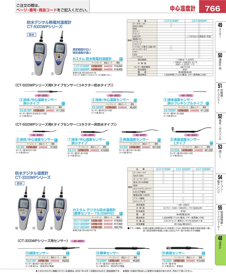 温度計 ページ766