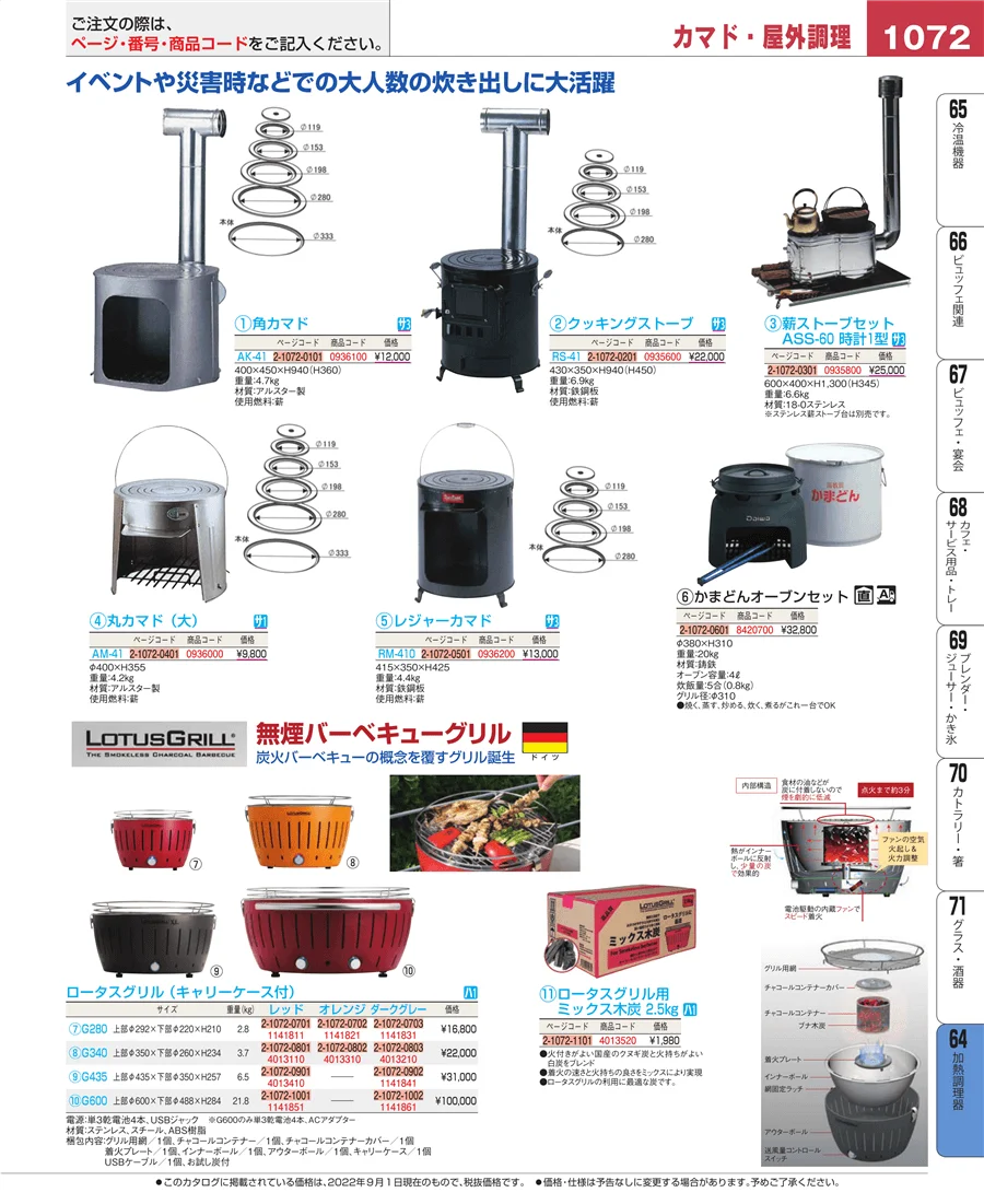 加熱調理器 ページ1072