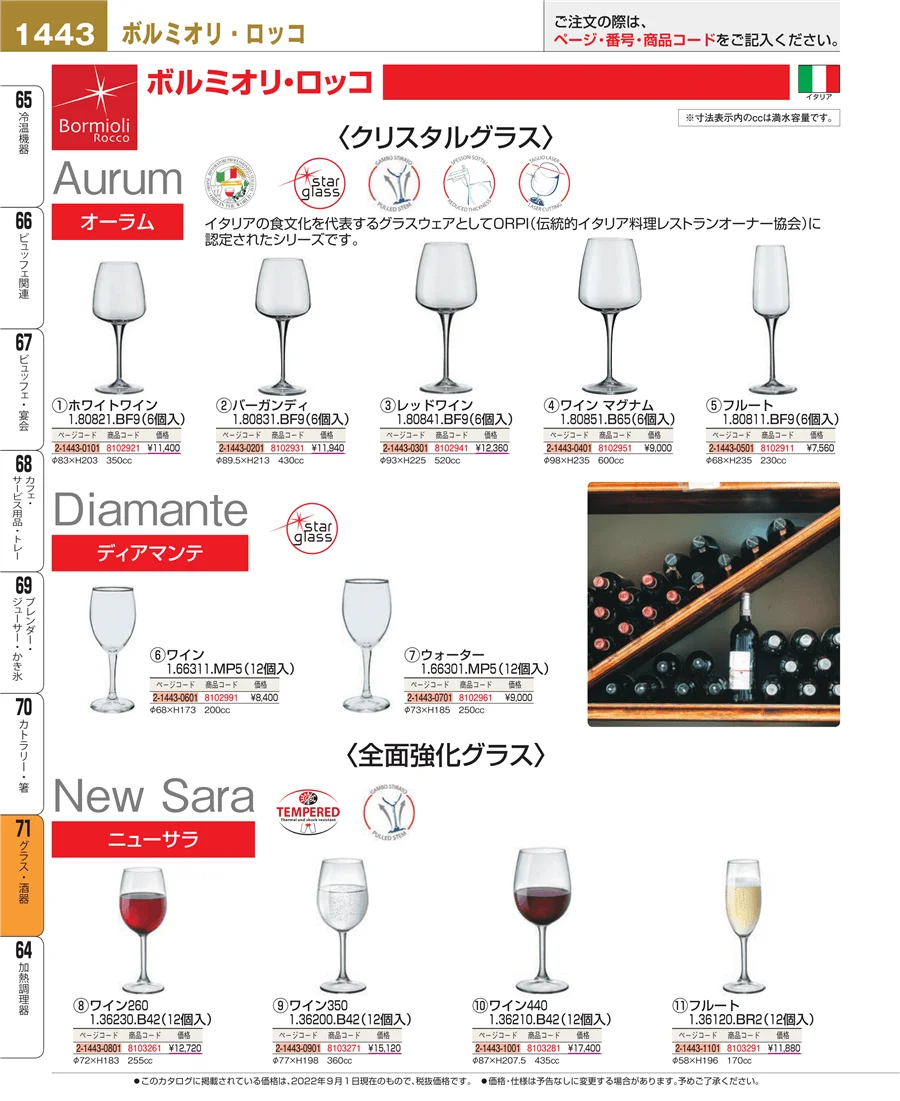 グラス・酒器 ページ1443