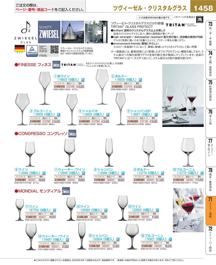 グラス・酒器 ページ1458