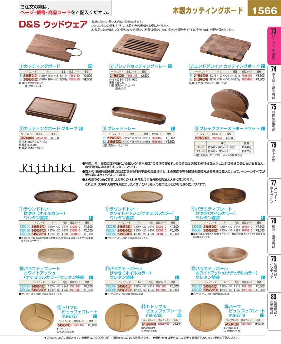 和・洋・中 食器 ページ1566