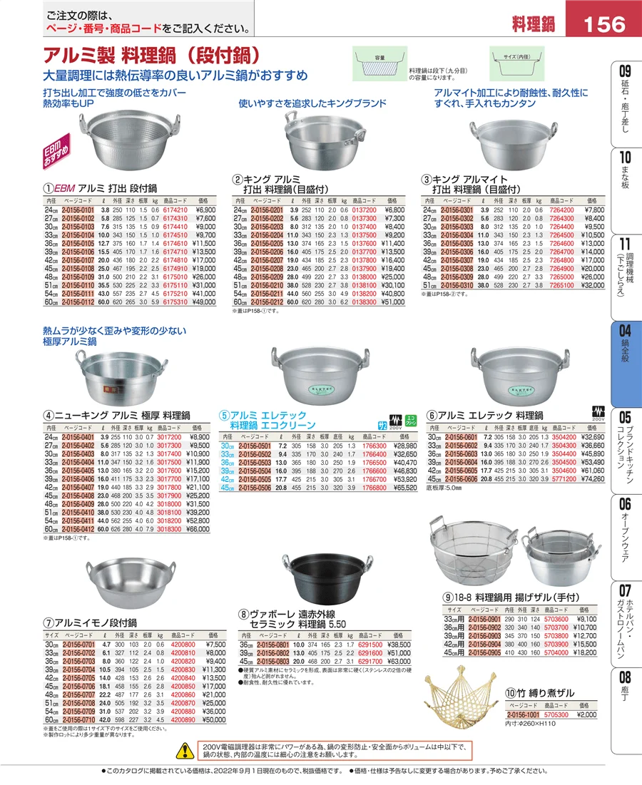 鍋全般 ページ156