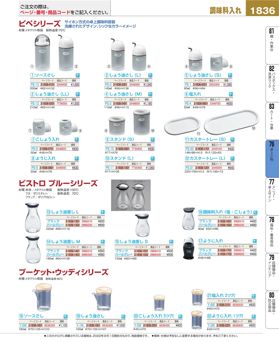 卓上小物 ページ1836