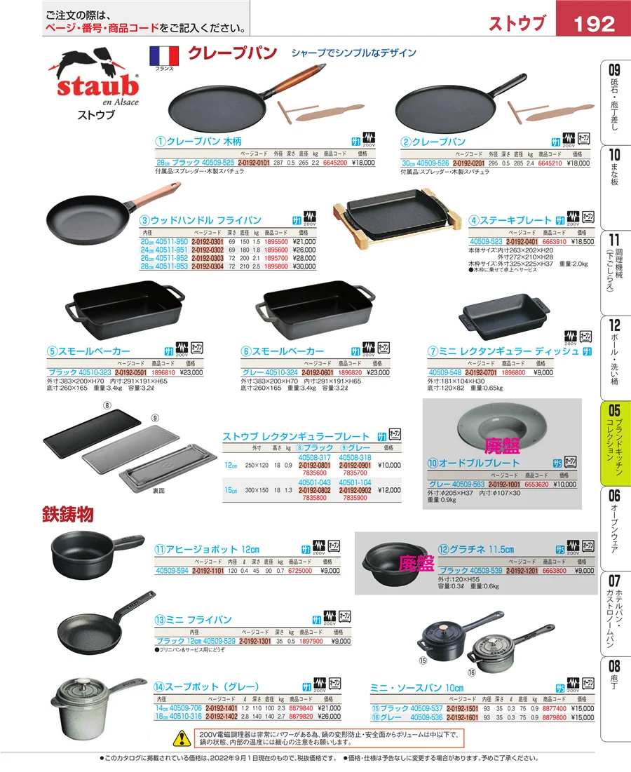 ブランドキッチンコレクション ページ192