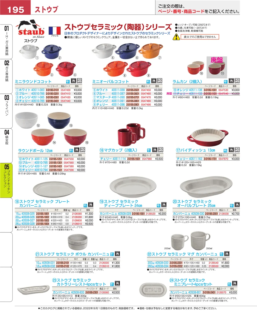 ブランドキッチンコレクション ページ195