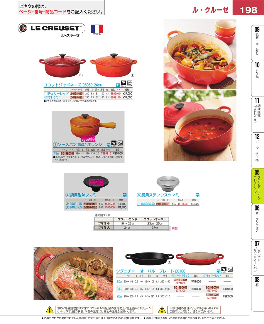 ブランドキッチンコレクション ページ198