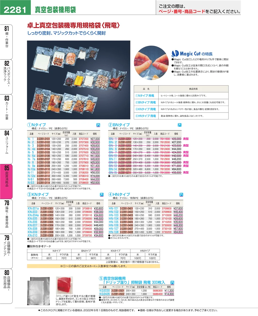 厨房消耗品 ページ2281