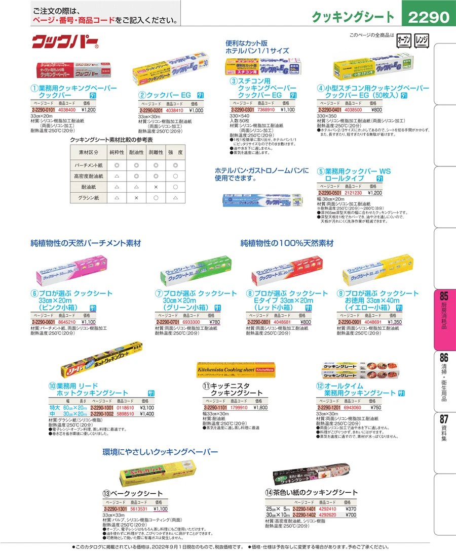 厨房消耗品 ページ2290