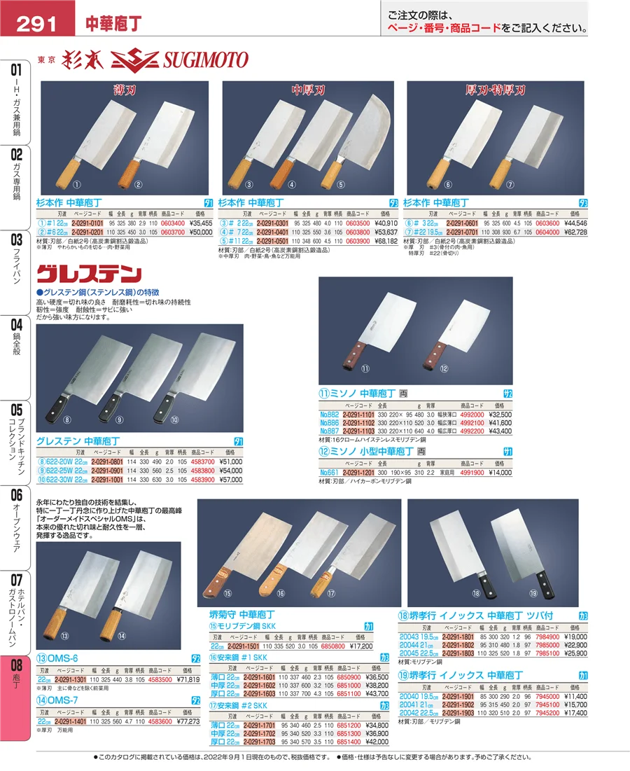 庖丁 ページ291