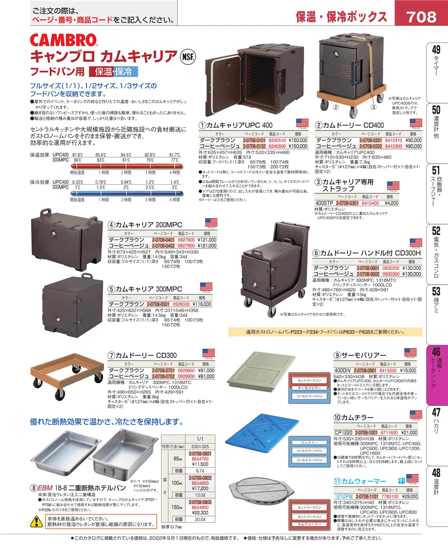 運搬・ケータリング ページ708