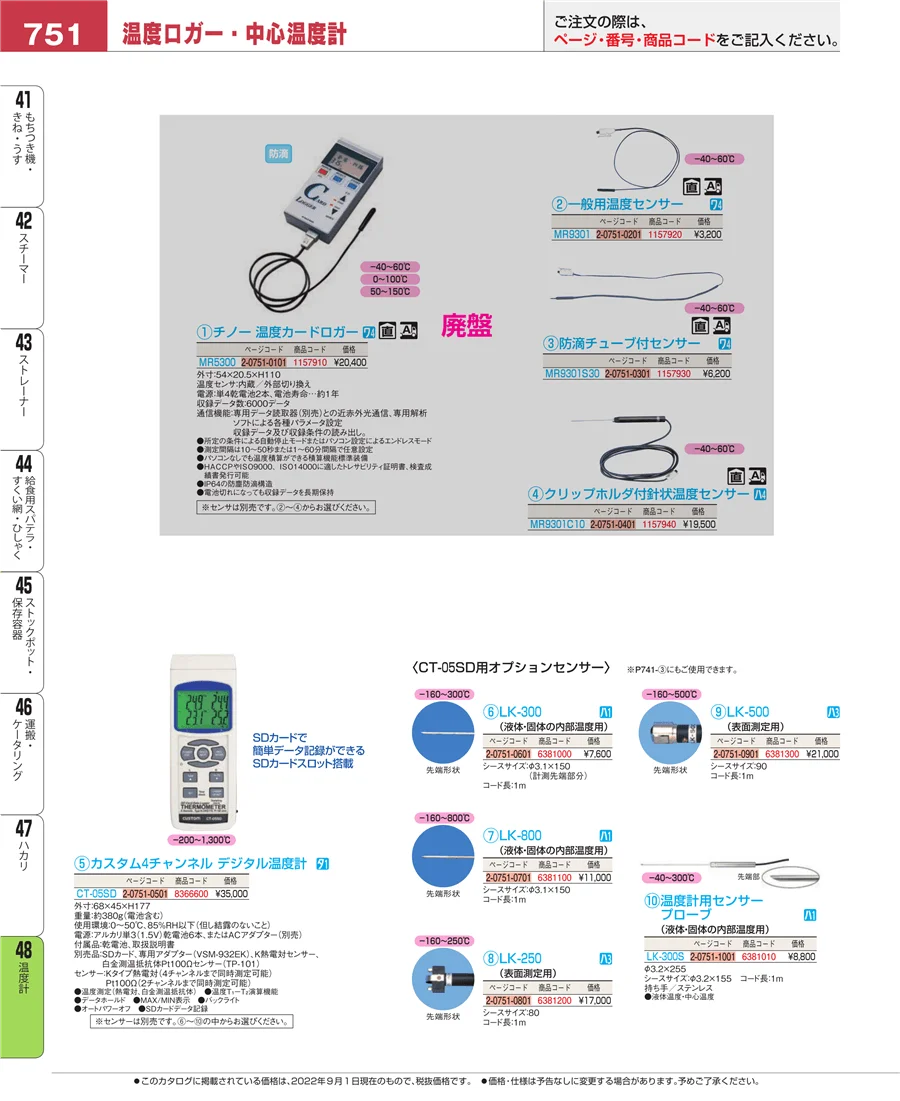 温度計 ページ751