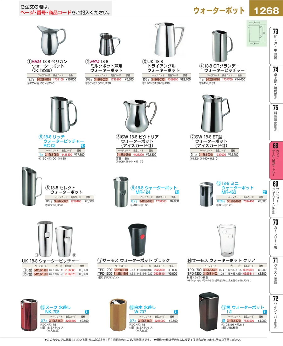 カフェ・サービス用品・トレー ページ1268