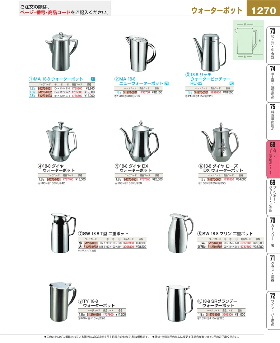 カフェ・サービス用品・トレー ページ1270
