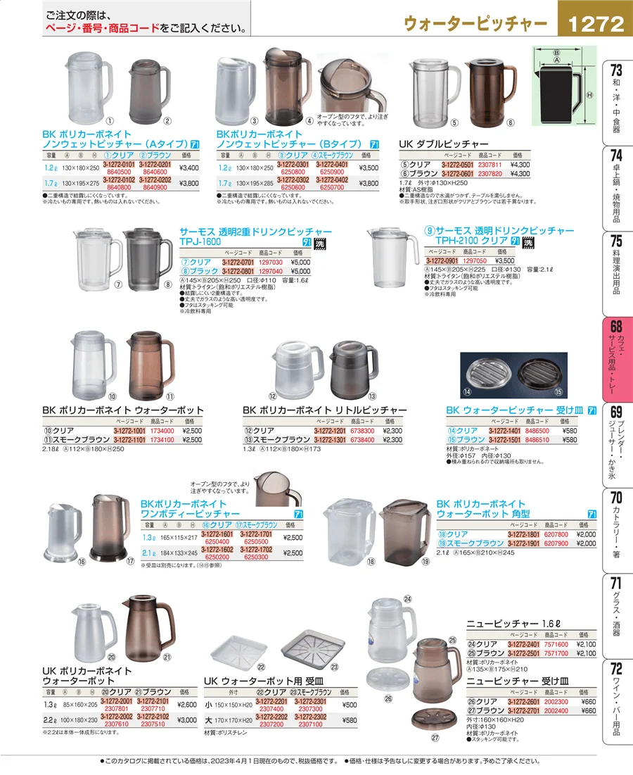 カフェ・サービス用品・トレー ページ1272