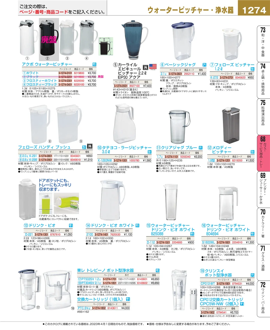 カフェ・サービス用品・トレー ページ1274