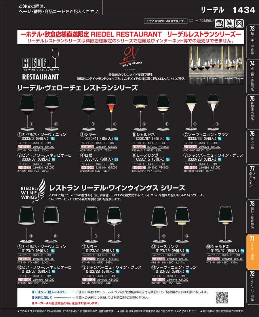 グラス・酒器 ページ1434
