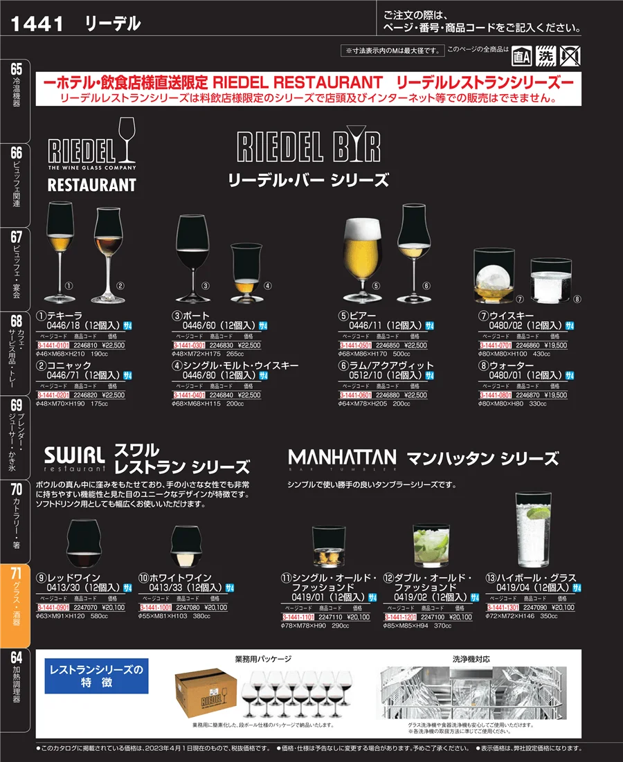 グラス・酒器 ページ1441