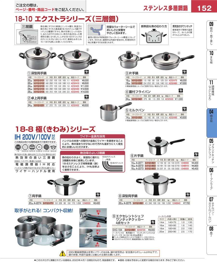 鍋全般 ページ152