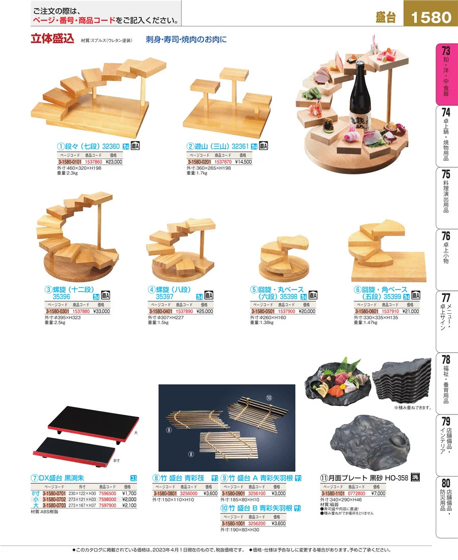 和・洋・中 食器 ページ1580