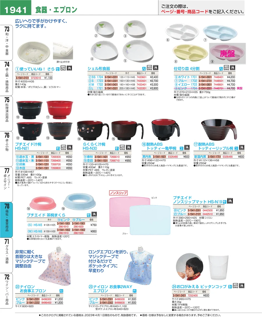 福祉・養育用品 ページ1941