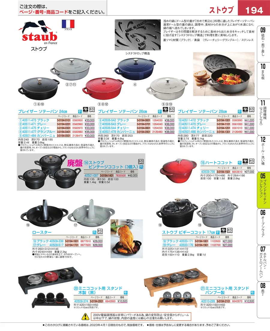 ブランドキッチンコレクション ページ194