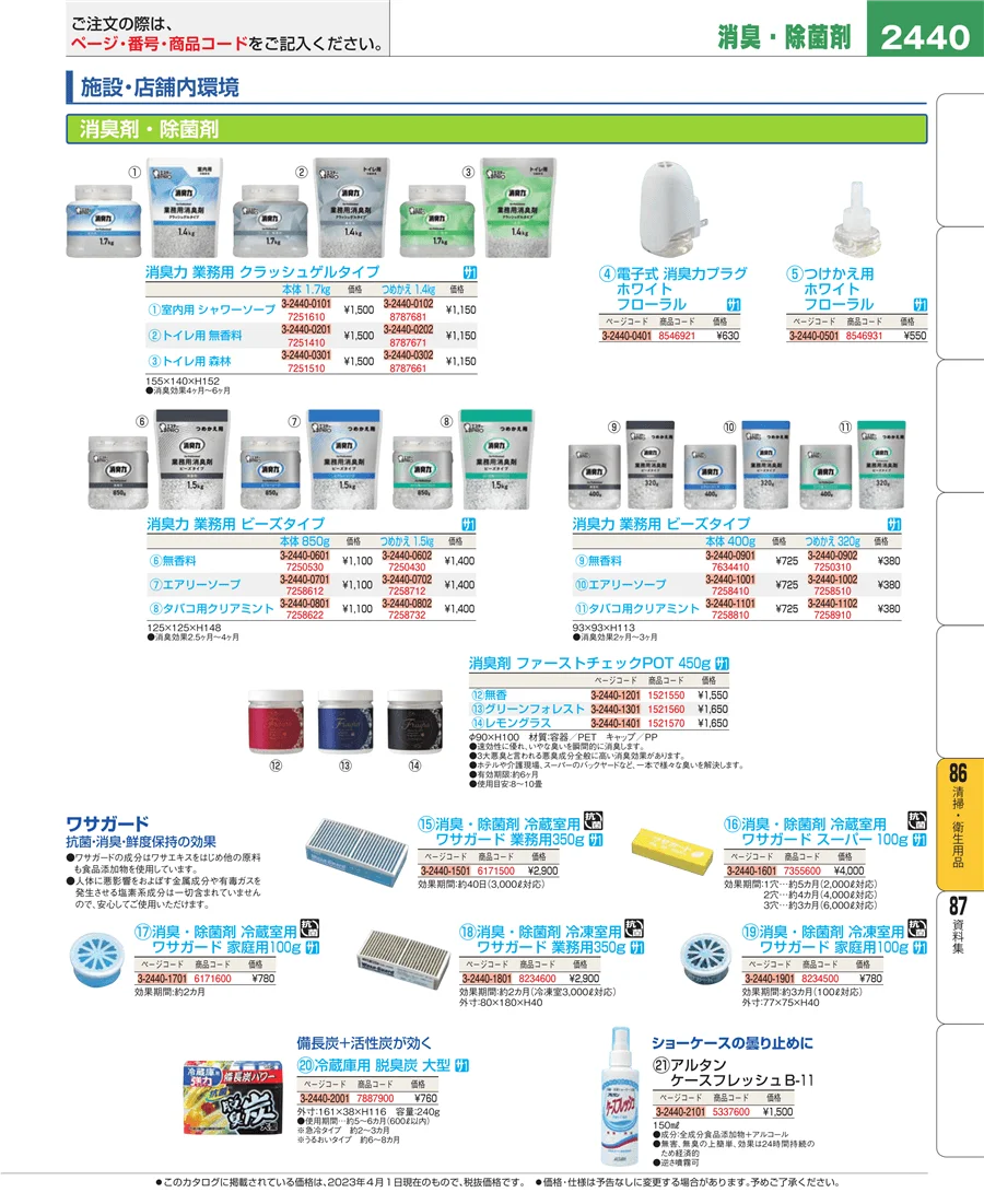 清掃・衛生用品 ページ2440