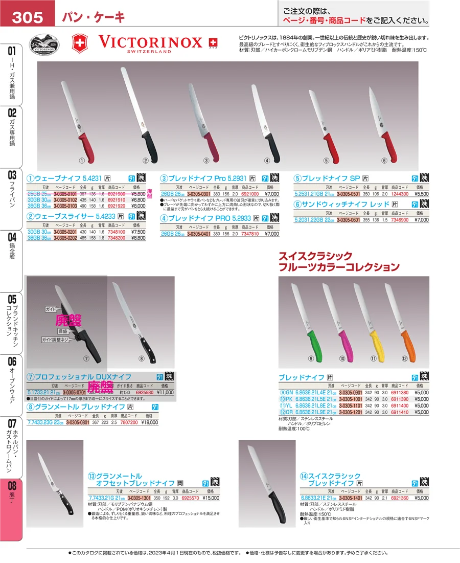 庖丁 ページ305