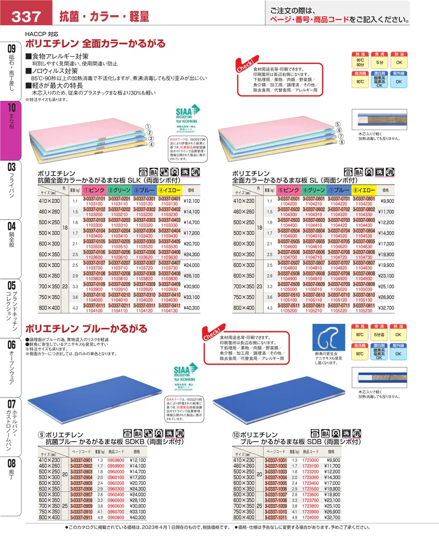 まな板 ページ337