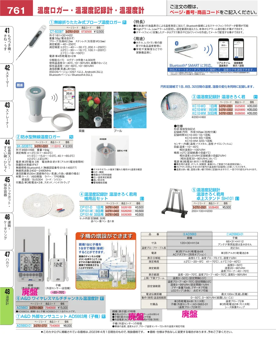 温度計 ページ761