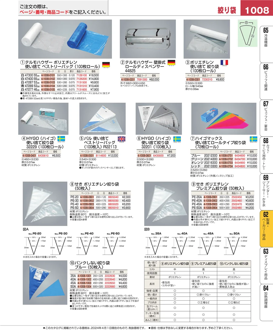 製菓・ベーカリー用品 ページ1008