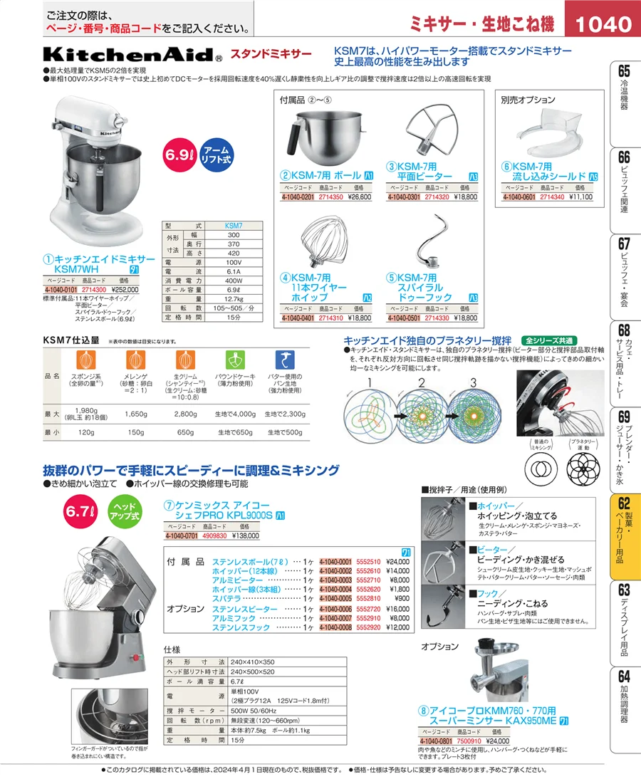 製菓・ベーカリー用品 ページ1040
