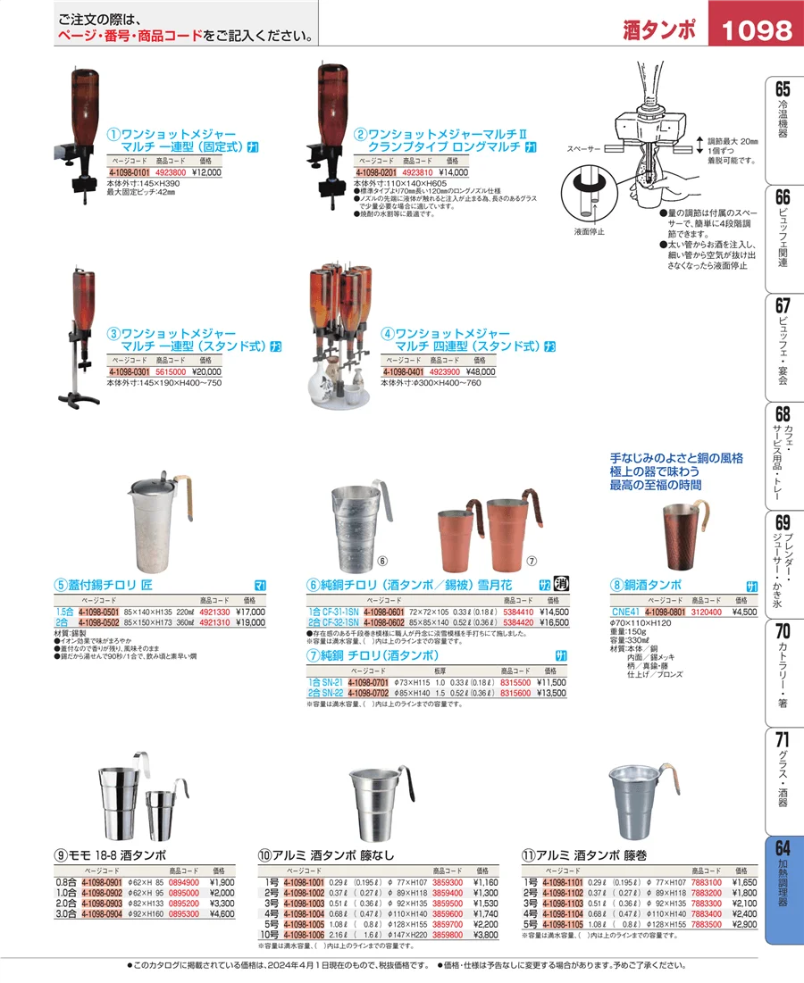 加熱調理器 ページ1098