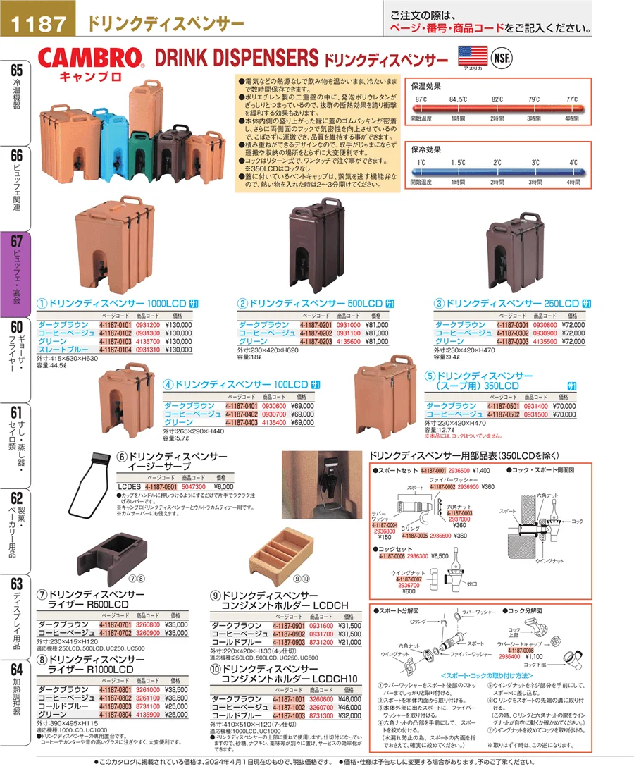 ビュッフェ・宴会 ページ1187