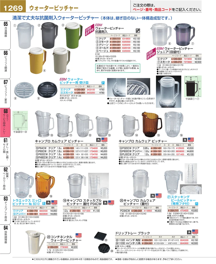 カフェ・サービス用品・トレー ページ1269