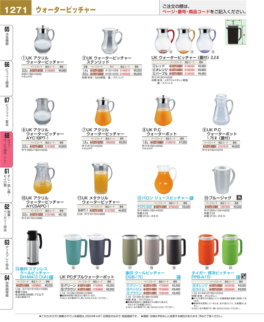 カフェ・サービス用品・トレー ページ1271