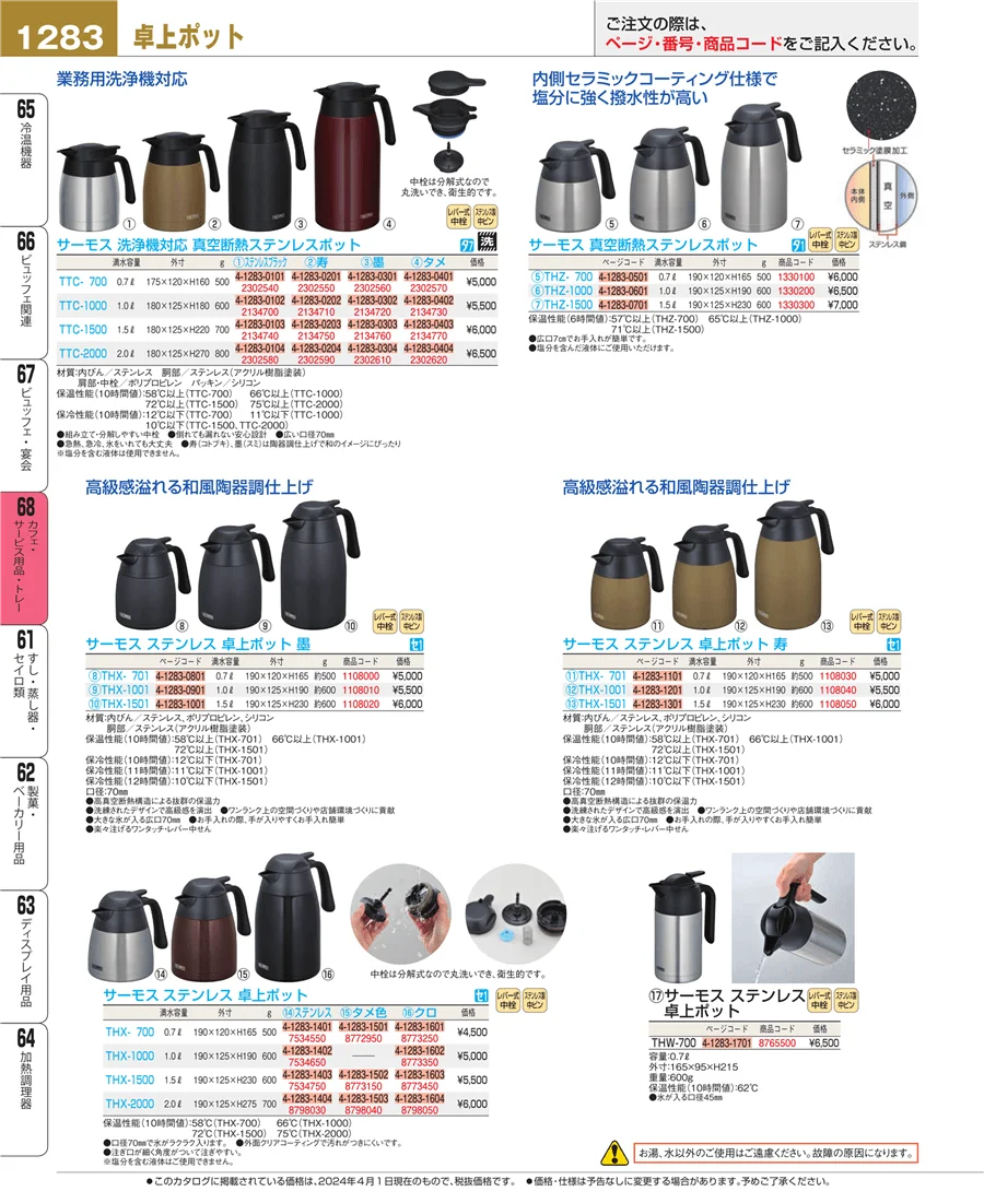 カフェ・サービス用品・トレー ページ1283