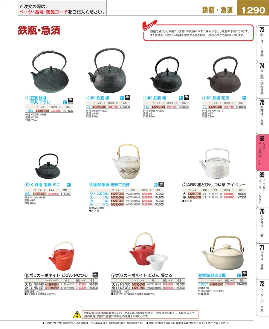 カフェ・サービス用品・トレー ページ1290