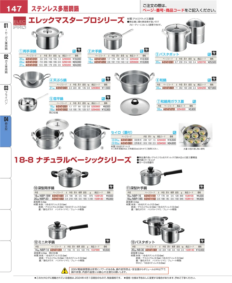 鍋全般 ページ147