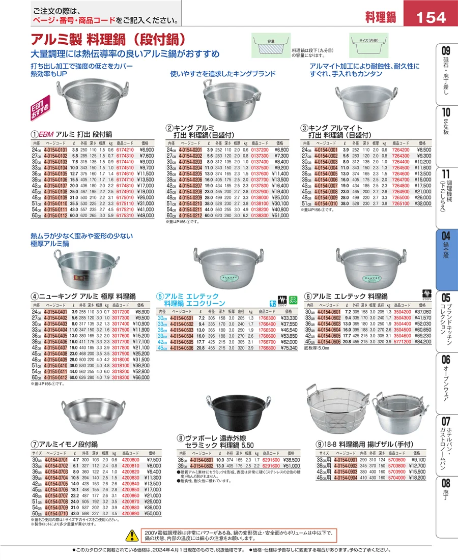 鍋全般 ページ154
