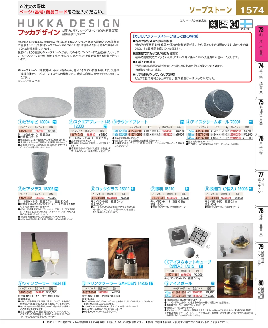 和・洋・中 食器 ページ1574