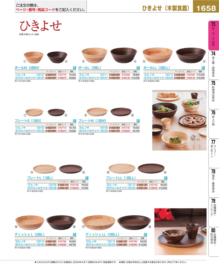 和・洋・中 食器 ページ1658