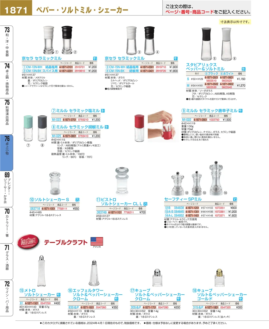 卓上小物 ページ1871