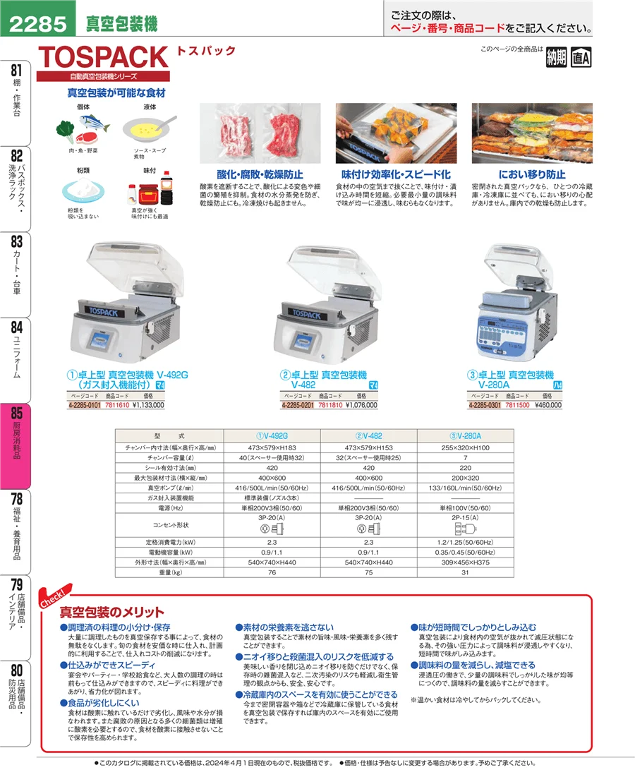 厨房消耗品 ページ2285
