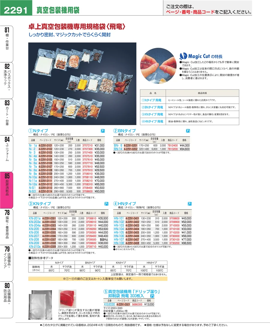 厨房消耗品 ページ2291