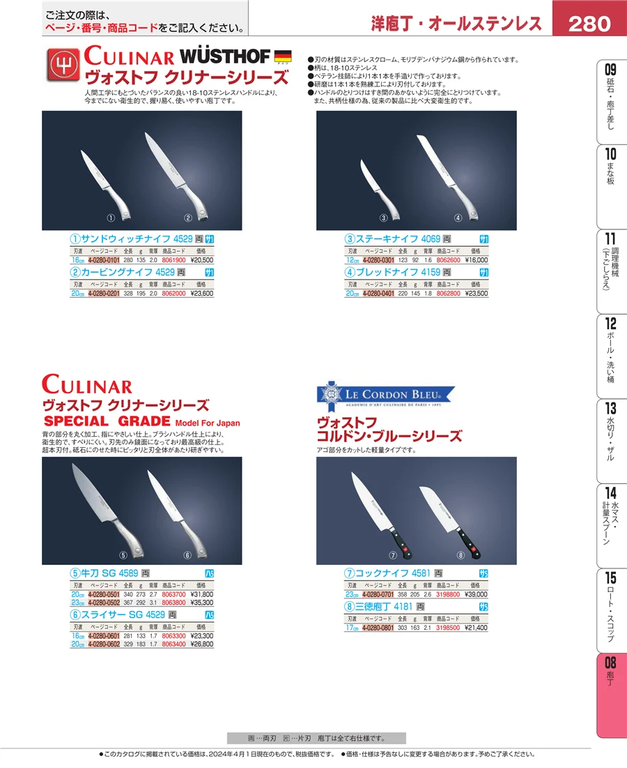 庖丁 ページ280