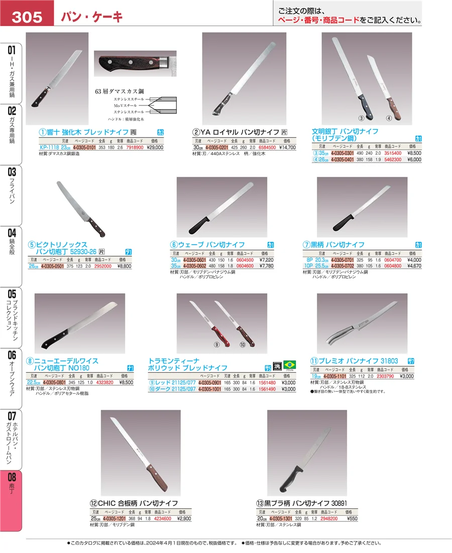 庖丁 ページ305
