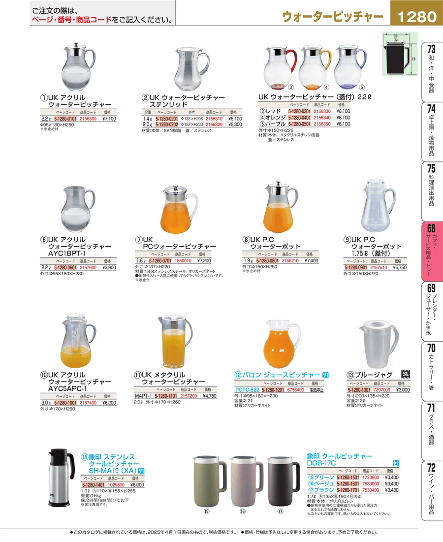 カフェ・サービス用品・トレー ページ1280